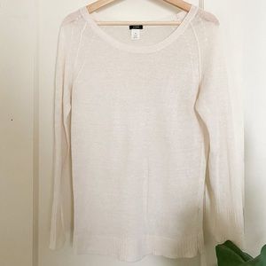 J.Crew 100% linen sweater